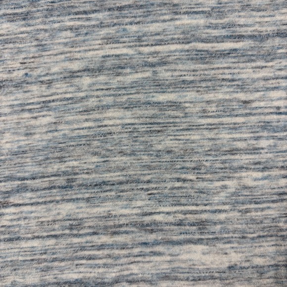 Express Henley Shirt Mens Large Green Gray Logo 100% Cotton‎ Relaxed Fit Casual - Picture 4 of 11